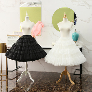 Pompadour Wedding 30m Violent Carmen Gauze Lolita Seamless Soft Gauze Lace Petticoat Lolita Petticoat