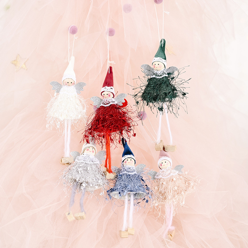 Haobei Christmas Decoration Supplies Plush Girl Leg Pendant Creative New Little Angel Pendant Doll Pendant Haobei Christmas Decoration Supplies Plush Girl Leg Pendant Creative New Little Angel Pendant Doll Pendant