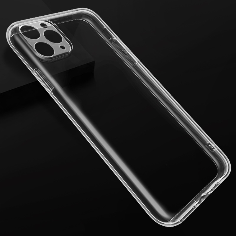 Suitable for iPhone 16 Transparent Tpu Phone Case, Apple 16 Pro 15 Special Phone Cover, Anti-Drop and Anti-Fingerprint