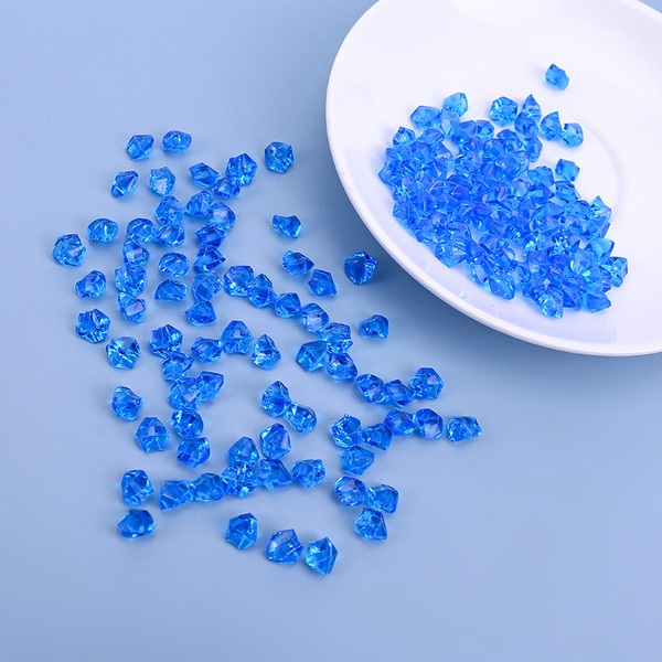 Acrylic plastic transparent ice cubes