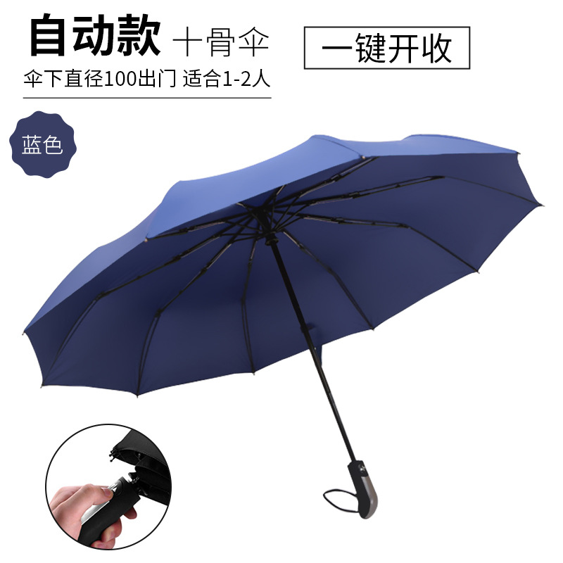 Folding umbrella-Blue