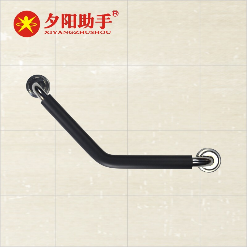 Bathtub Safety Handrail 135-Degree Bathroom Barrier-Free Handle 304 Stainless Steel Toilet Bathroom Handle Factory