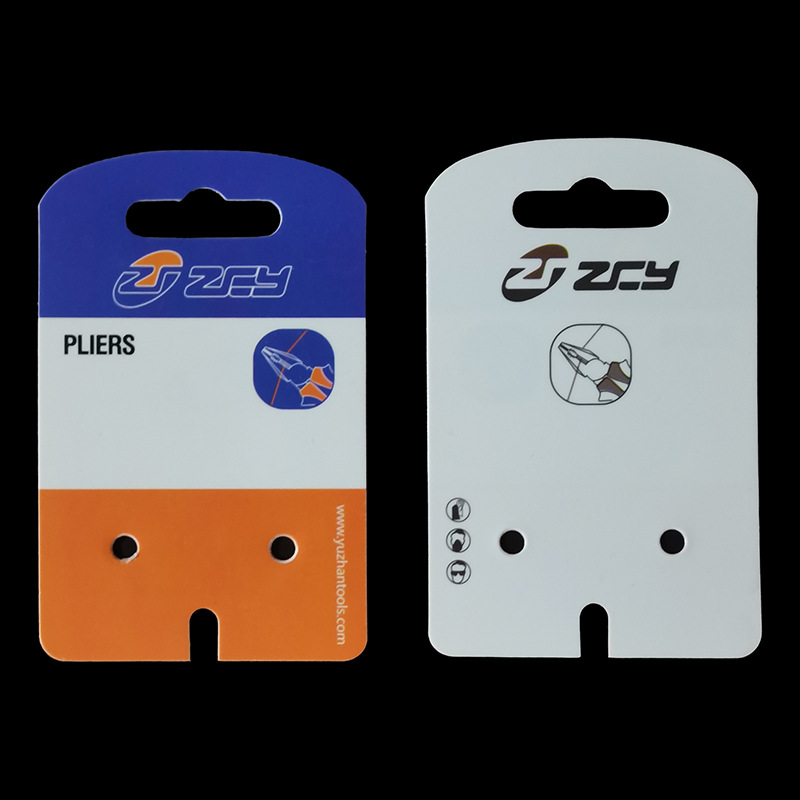 五金工具绑卡片飞机孔吊卡 pvc说明卡挂卡pp塑料挂牌包装吊牌