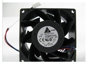 出售原装正品风机 FFB0812VHE 8038 12V 0.57A 台达散热风扇