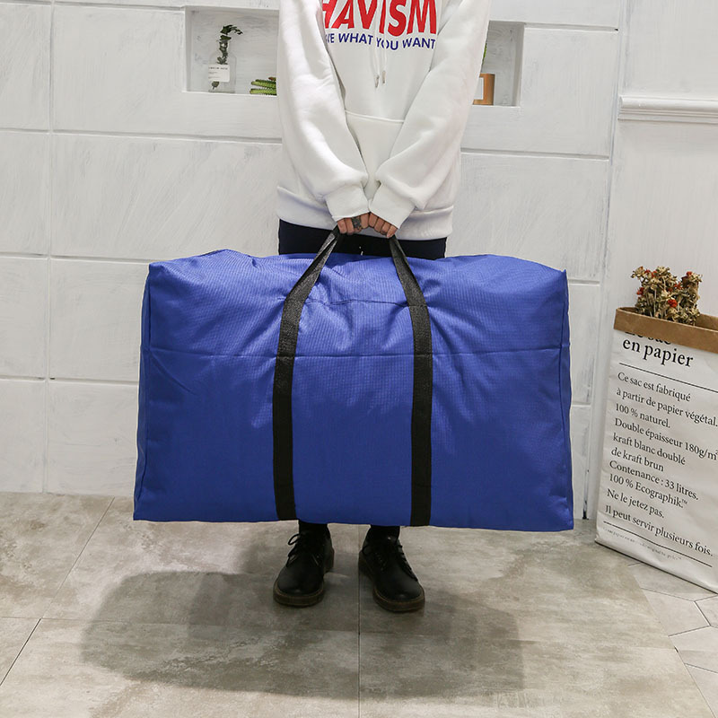 Bolsa de equipaje de tela Oxford directa de fábrica bolsa de almacenamiento de edredón de algodón portátil extra grande bolsa de embalaje móvil