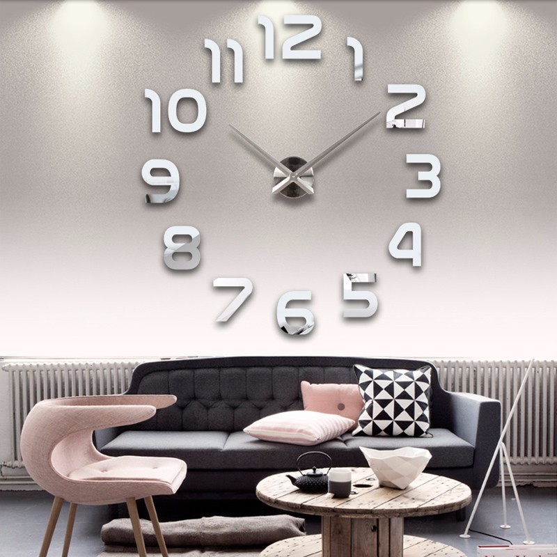 钟表挂钟客厅家用时尚个性网红创意时钟挂墙简约现代装饰表免打孔
