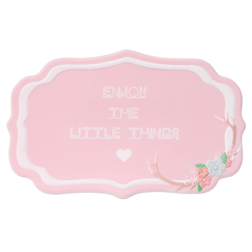 Car interior mobile phone anti-slip mat cute cartoon anti-slip mat high temperature resistant Morilu time coaster