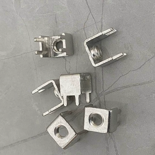 加工定制焊接端子黄铜线排紫铜线排铝线排铜软连接铜丝制品冲压件