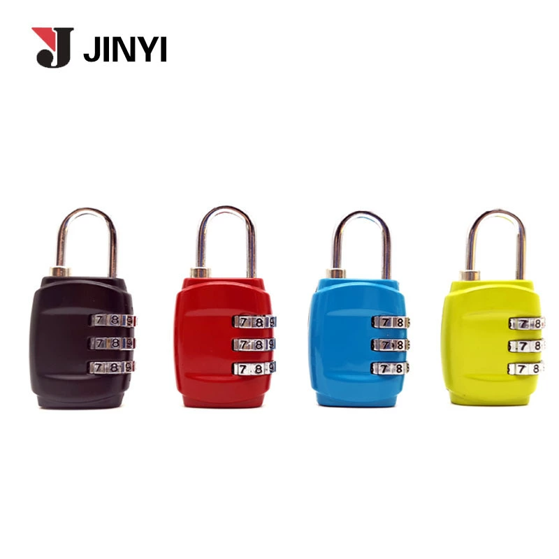 Фабрика изготовленный на заказ сплав цинка Пароль замок тренажерный зал шкаф багажа металла путешествия Мульти-Цвет можно подгонять