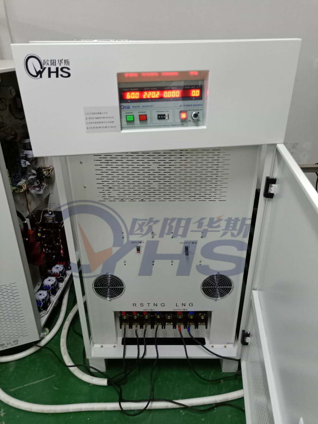 100KVA��Ƶ��Դ��ȫͭ��ѹ��������220V 60HZ�����Խ����Ӵ���