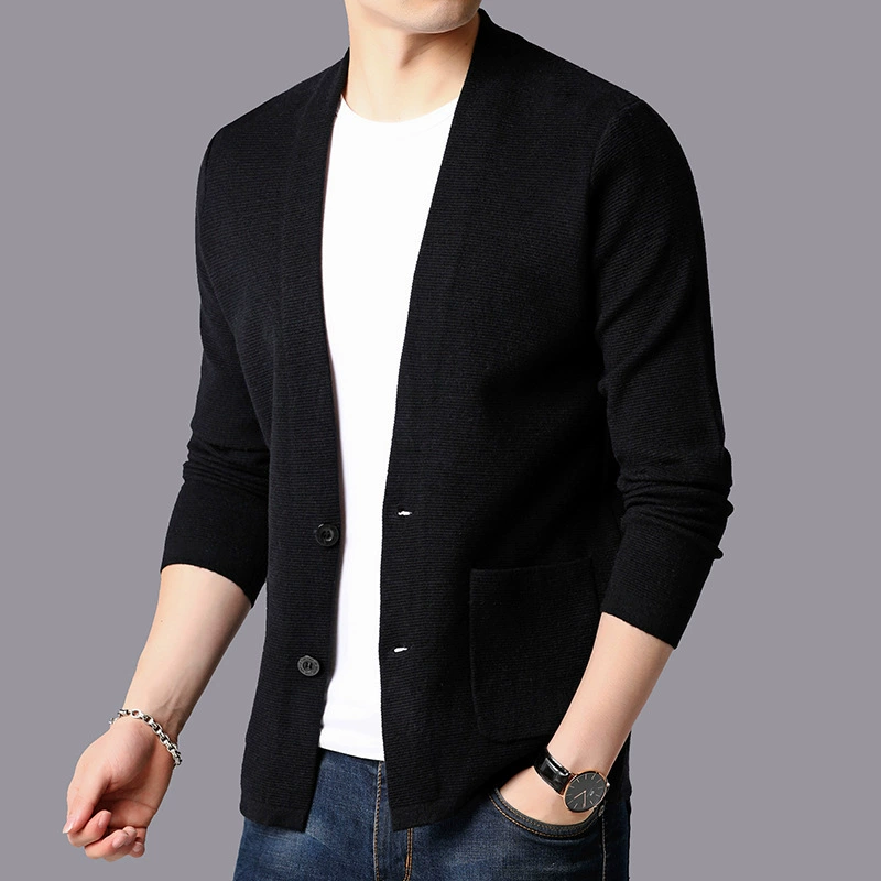 Autumn cardigan, long-sleeve for leisure, sweater, wholesale