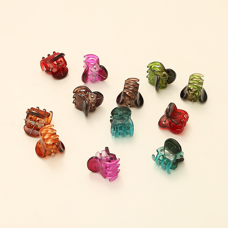 Horquilla pequeña pinza de pelo simple pinza de pelo femenina agarre de pelo tamaño pequeño Corea del Sur elegante temperamento Bangs clip superior clip