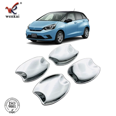 Suitable for Honda 20 Fit modified outer handle door bowl protective cover Fit car decoration accessories (Other Automotive Exterior Supplies)