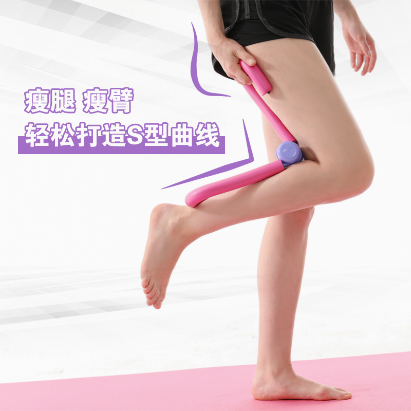 Dispositivo de conformación de piernas multifunción Dispositivo de adelgazamiento de piernas de primavera clip de conformación de cadera entrenamiento de piernas en casa ventas directas de fábrica de yoga