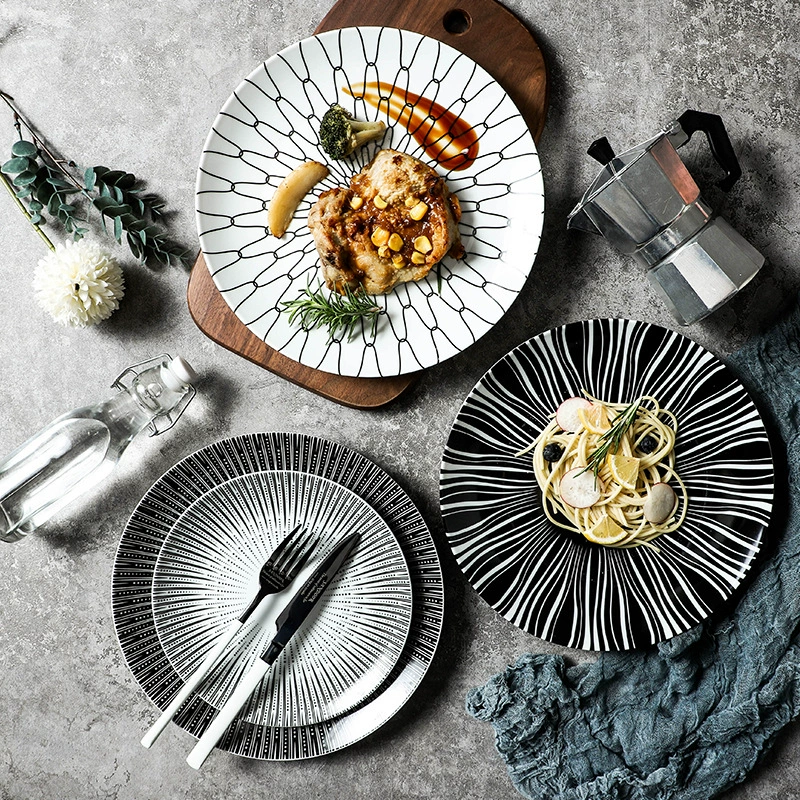 Nordic sets tableware simple creative western dining disk procomitive western -style dessert personalized restaurant pallet plate