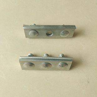 Galvanized Three-eye Single-slot Splint, Communication Splint, Steel Stranded Wire Fixed Wire, Hot-plated Splint, Single-slot Three-eye Double-slot Splint