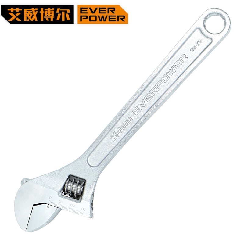 艾威博尔 镀铬活动扳手6 350106