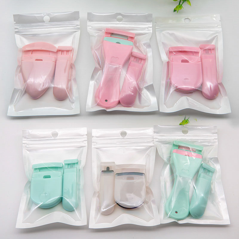 abs睫毛夹套装女便携式定型初学者局部眼睫毛卷翘器美妆工具礼品|ms