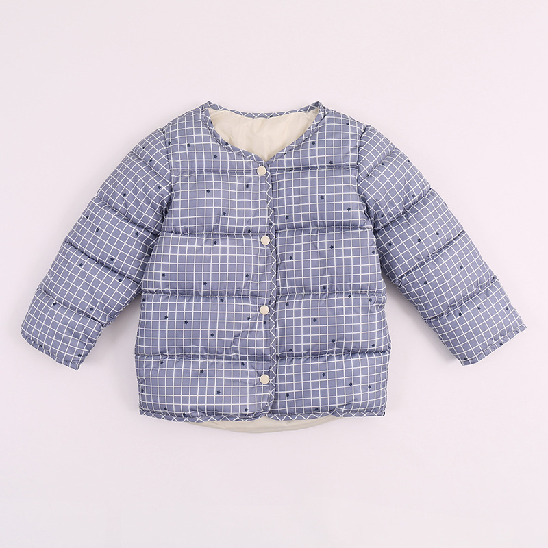 Chaqueta acolchada de algodón para niños 2024 Nueva chaqueta acolchada de algodón para niñas Forro de algodón ligero para bebés chaqueta acolchada de algodón Otoño e Invierno ropa para niños al por mayor
