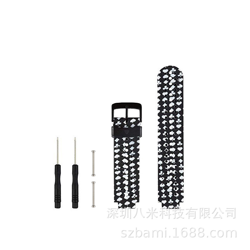 Ocho M adecuado para Jiaming Garmin Forerunner220/230/235/620/630/735 Correa