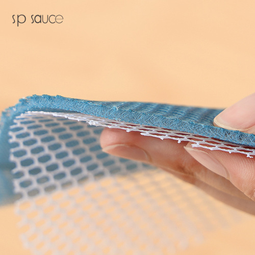 sp sauce new anti-deformation underwear washing bag mesh bag three-layer thickened laundry bag silicone sheet laundry net