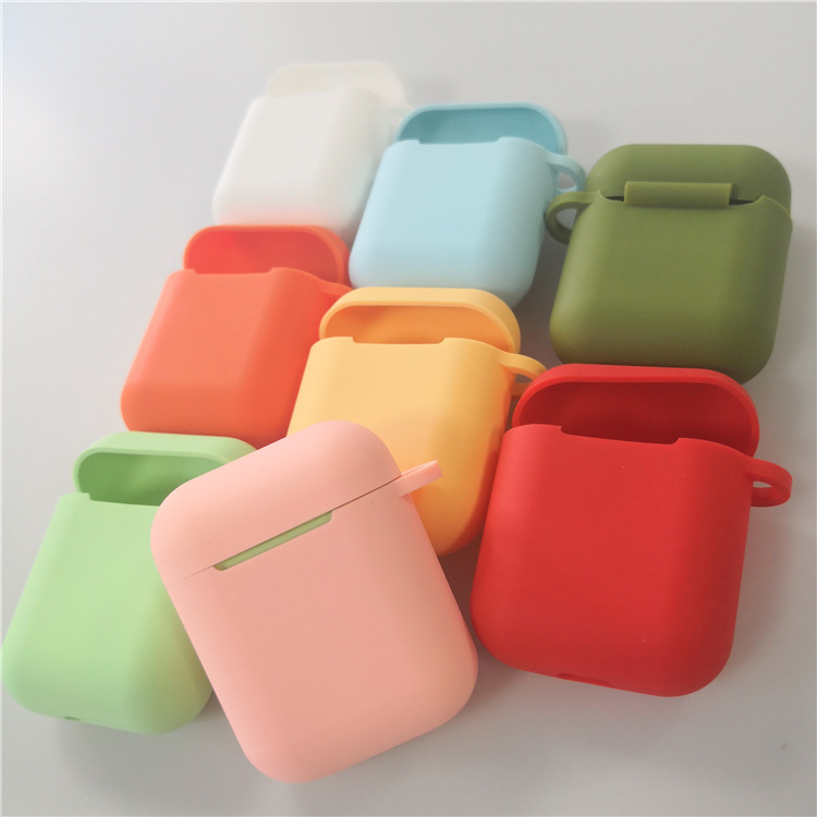 For Huaqiang North Edition airpods i12 i9s Protective Case Macaron Wireless Bluetooth Headset Silicone Case