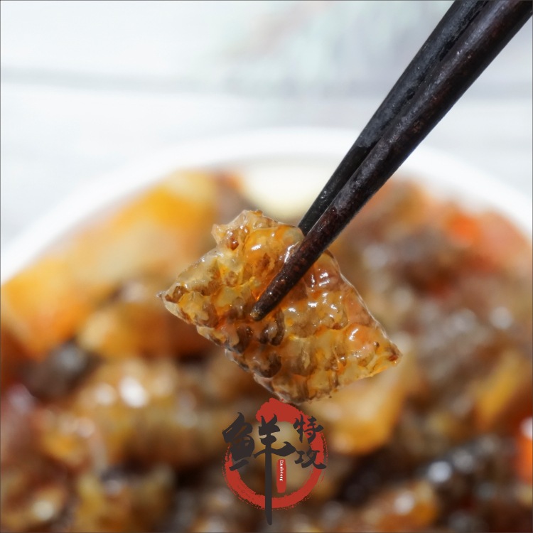 Qianyulang Red Oil Fish Skin Roll 220g Ready-To-Eat Fresh Spicy Cold Dish Snack Fish Skin Roll Appetizer Cold Dish