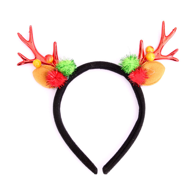 Navidad corbata cabeza hebilla cabeza de Navidad hebilla diadema banda de pelo suministros de decoración de Navidad regalo de Navidad