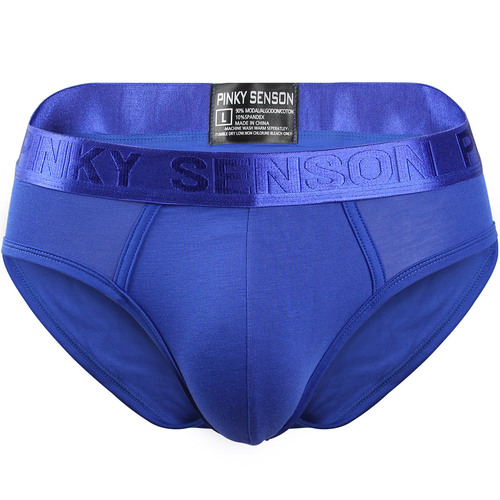 Men's underwear briefs Modal thin solid color briefs men's mid-waist underwear large size Zhongshan underwear wholesale