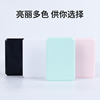 Paper with portable LED makeup mirror mini square pocket mirror folding beauty mirror gift LED makeup mirror