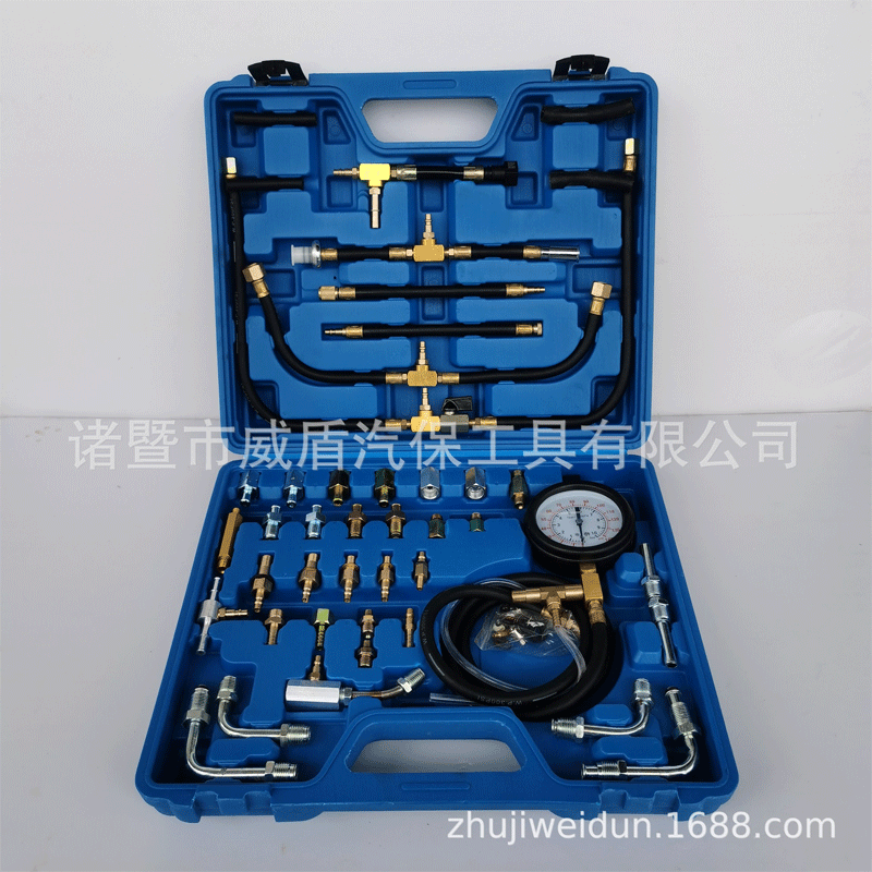 TU-443汽油喷射压力表 全车系燃油测压表 威盾汽修汽保工具批发
