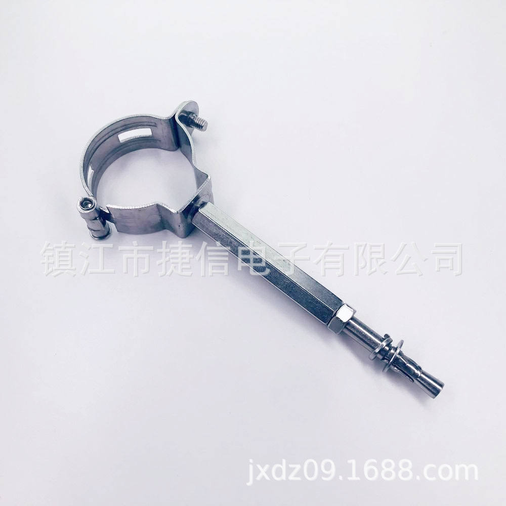 中速1-5/8漏缆洞内防火卡具  1-5/8洞内防火夹具   1-5/8漏缆卡具