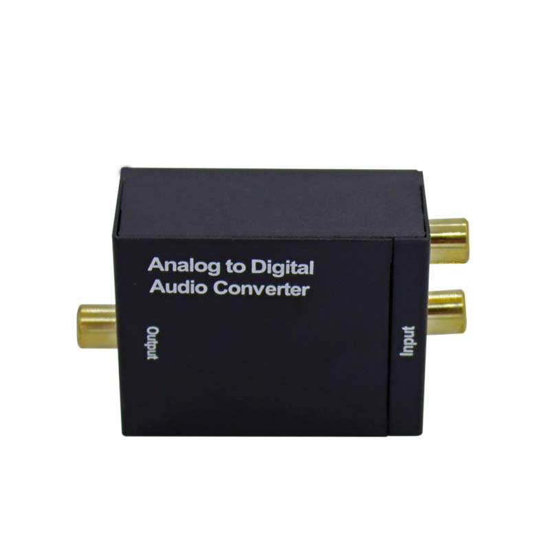 Simulated to Digital Fiber Optic Coaxial Audio Cable Converter Analog Audio Rca to Spdif Fiber Optic Sound Card Simulated to Digital Fiber Optic Coaxial Audio Cable Converter Analog Audio Rca to Spdif Fiber Optic Sound Card