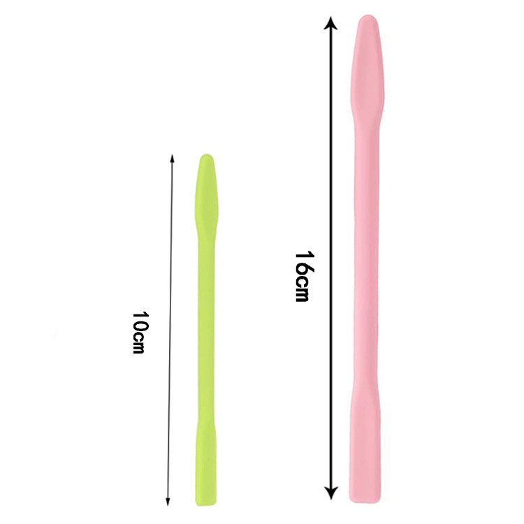 Máscara de silicona palo varilla de agitación máscara palo máscara cepillo DIY casero color herramientas de belleza al por mayor para las mujeres