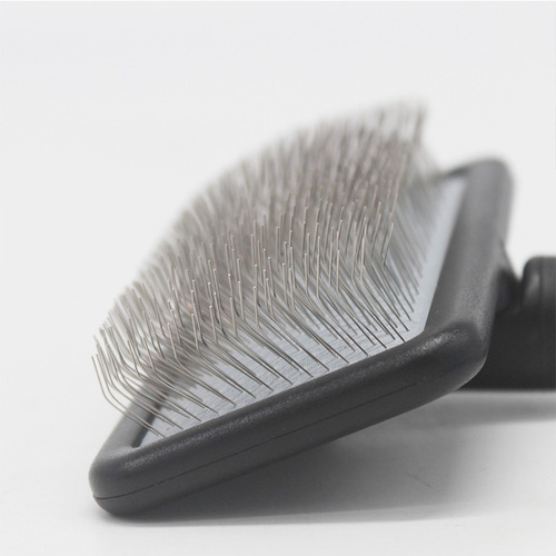 Ship Dilette Witch Soft Needle Hard Needle Dog Cat Pet Comb Beautician Shop Pulling Fine Handle Brush Supplies