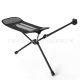 Cross-border outdoor folding chair aluminum alloy footstool beach leisure Portable Universal footrest leisure recliner moon chair