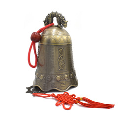 Factory wholesale Peace Bell Pendant Bell Ornament Buddha Bell Alloy Bronze Bell Temple Home Entrance Home Decor
