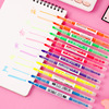 Double-sided fluorescence fresh marker for elementary school students, digital pen, stationery, set