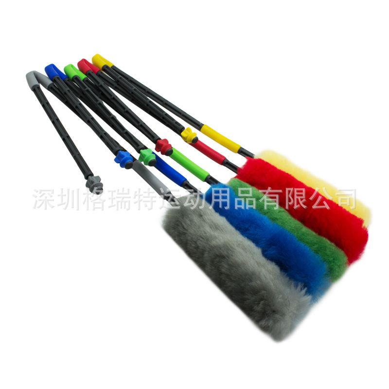 跨境户外清洁棒灰尘清洁汽车清洗用品纯羊毛清洁棒