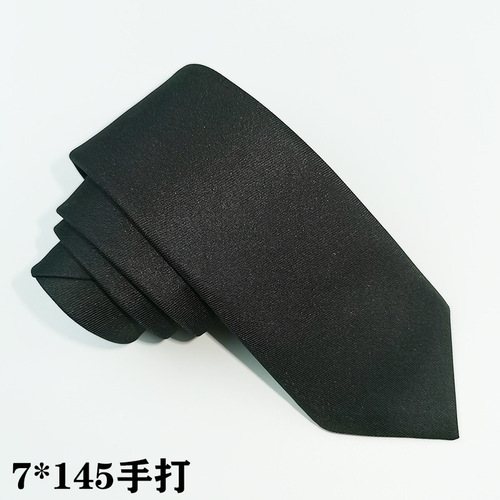 Black tie-free JK tie cotton hand-tied pullover lazy rubber band formal college Japanese uniform tie for women wholesale