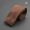 Knitted tie for leisure, 5.5cm, Korean style, 5.5cm