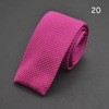 Knitted tie for leisure, 5.5cm, Korean style, 5.5cm