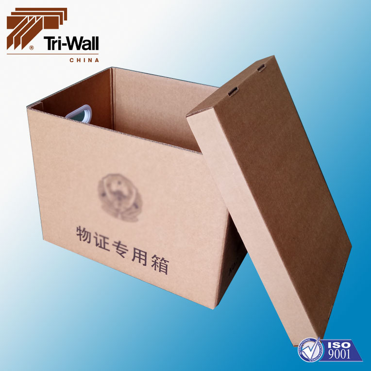 厂家现货美卡BC材质物证整理箱 档案收纳箱银行文件档案箱周转箱