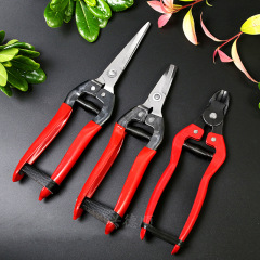 Fruit Picking Grape Pruning Orange Harvesting Apple Trimming Flower and Fruit Vegetable Stainless Steel Fruit Scissors