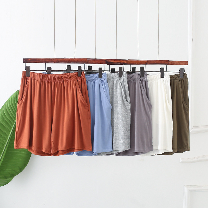 Dropshipping Pajamas for Women Summer Modal Three-Point Pants Home Sports Shorts Casual Simple Simple Casual Dropshipping Pajamas for Women Summer Modal Three-Point Pants Home Sports Shorts Casual Simple Simple Casual