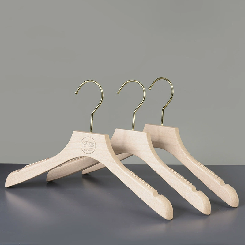 Магазин одежды Детская Имитация деревянной вешалки Бук Вешалка для одежды Вешалка для брюк Поддержка одежды Журнал Детская вешалка оптом в наличии