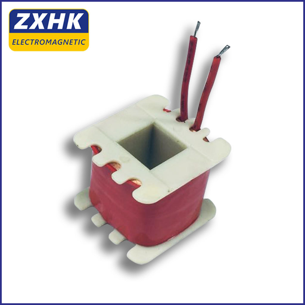 方形骨架电磁线圈电感生产销售各种特殊空芯电感元件高频磁性