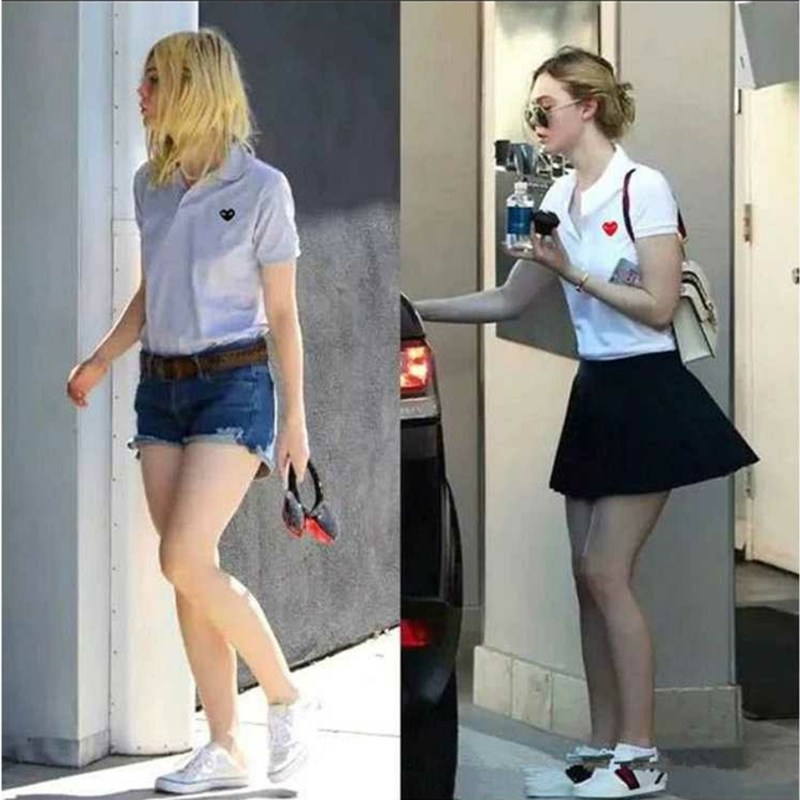 흰색 작은 빨간색 심장