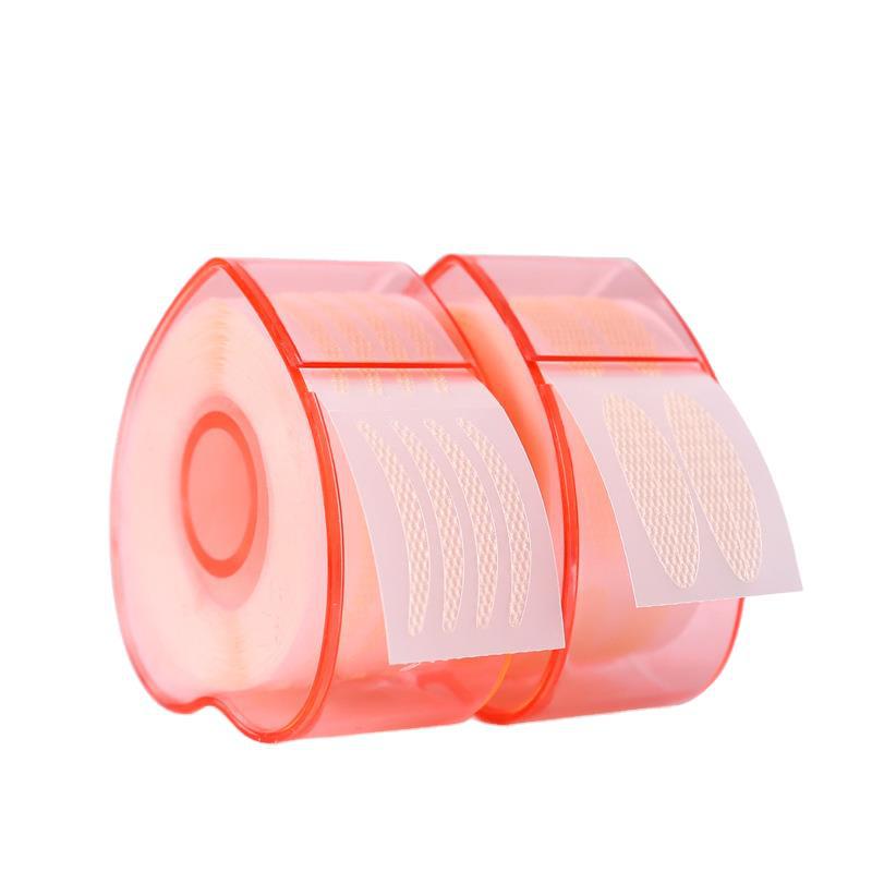 Herramientas de belleza agua en forma de corazón encaje pegajoso doble párpado pegatinas piel-friendly textura natural transpirable maquillaje natural párpado pegatinas