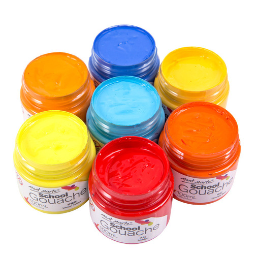 Montmartre factory direct sales 42 colors concentrated studio gouache paint 100ml children's paint washable gouache